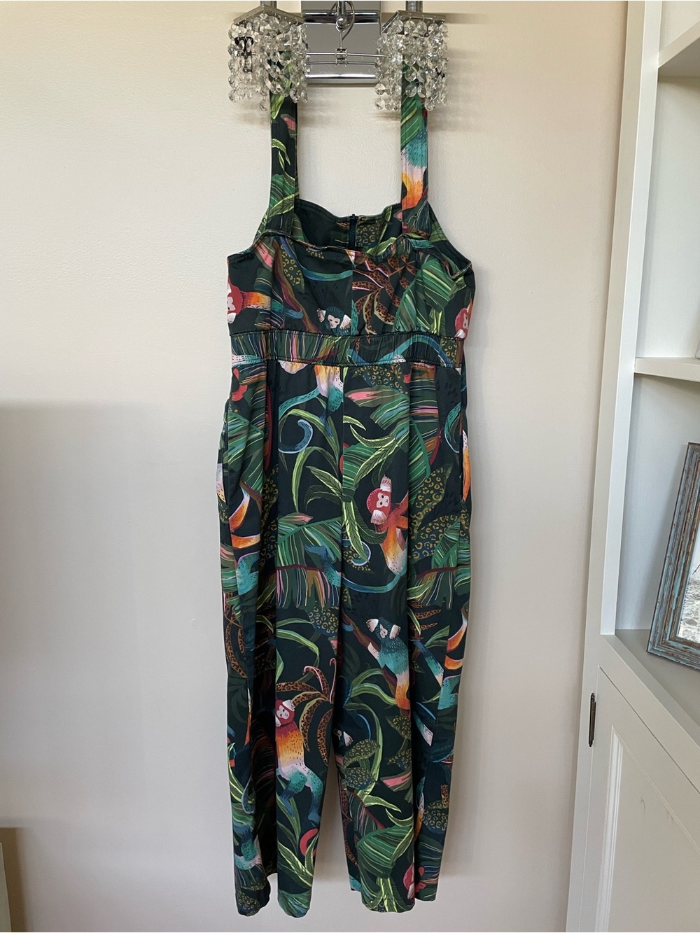 Farm Rio Monkeys cropped jumpsuit - Picture 3 of 5